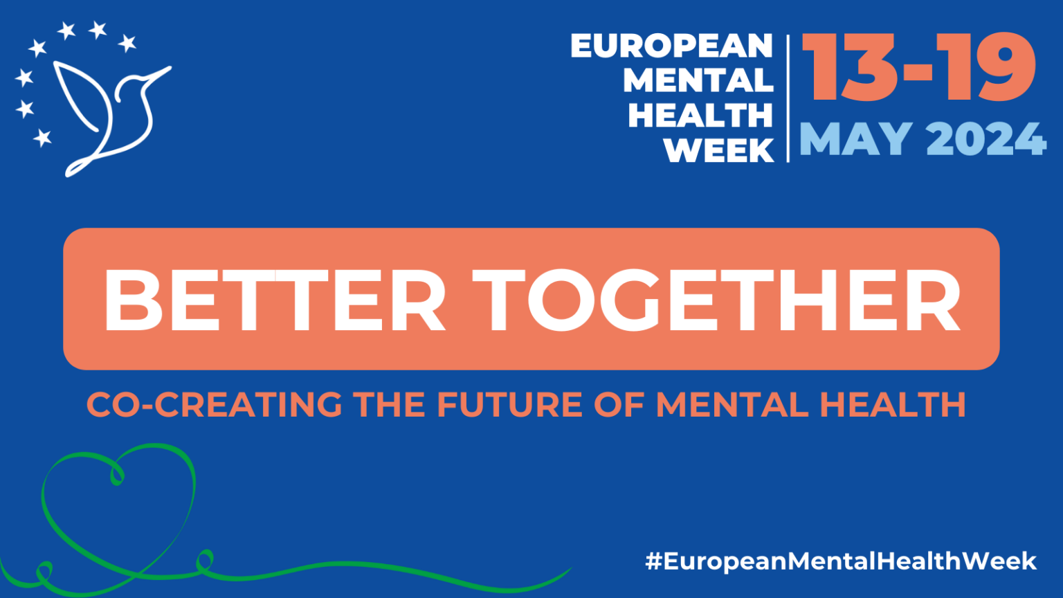 Save the date: European Mental Health Week, 13 – 19 May 2024