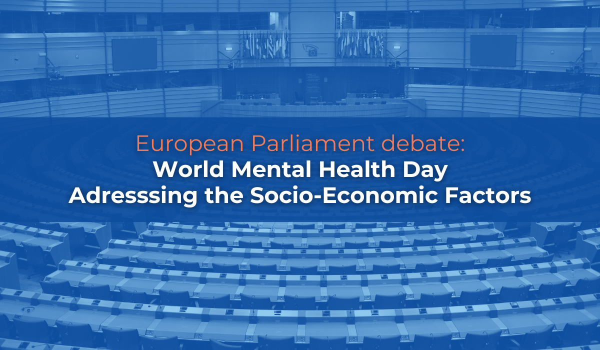 EP “World Mental Health Day – Addressing the Socio-Economic Factors” Debate – MHE Reacts