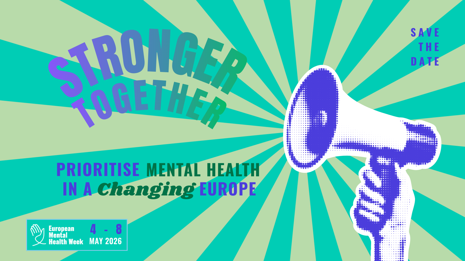Save The Date: European Mental Health week 2026